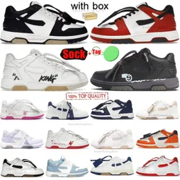 Out Off Office Low Tops White Black White Red Dark Blue Orange Royal Green Leather Quality Low Mens Women Casual Shoes