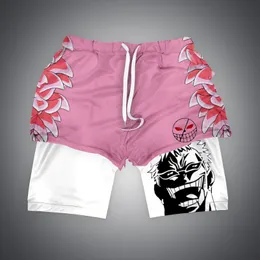 Herren -Shorts Designer -Shorts für Herren 3D Digital Printed Shorts Erwachsene Doppelschicht Strandhosen
