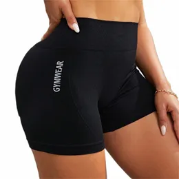 Frauen Hohe Taille Butt Lift Sport Kurze Hosen Hohe Stretch Qyuick-Trocknung Atmungs Yoga Shorts Athletische Strumpfhosen D3NL #