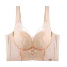 Bras Golden Vest Yard Oil Cup Bra Kobiety Zebrane bez stalowej bielizny