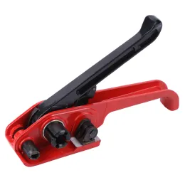 Verpakkingsmachines Tensor de embalagem Manual Tira de cabo composto Pet Pp Plástico Strapping Sealer Tool Cortador 13 ~ 19mm Tensores de cinto de mão duráveis