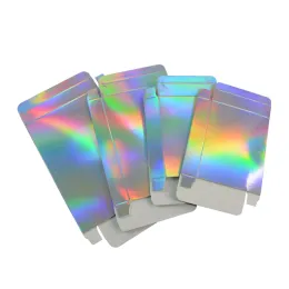 wholesale Holographic Gift Party Paper Box Laser Card Case Cartons Gift Boxes Cosmetics Package Candy Boxes Wedding Favour ZZ