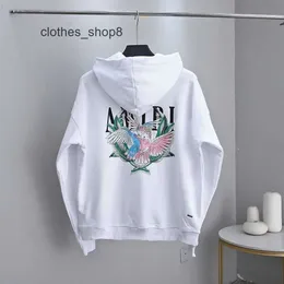 Hoodie Sweatshirt Sweat Winter Bird of Paradise Amiirss Parakeet Palm Tree Men's and Women's Breathable Ancient Terry Fashion Coat 3LMC