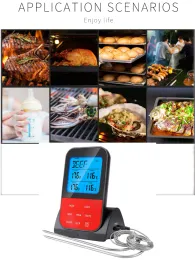 Messgeräte Heißer Verkauf Bbq Haushaltsthermometer Küche Lebensmittel Fleisch Digitale Sonde Drahtloses Grillthermometer