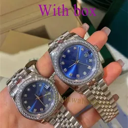 Renogio Diamond Erkekler İzle Yüksek Kaliteli Lüks Saat Moda 41mm.36mm Kaça Tek Takvim Mekanik Altın İzleme Katlanır Toka Kayışı