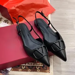 Designerskie płaskie buty damskie płaskie buty buty palców