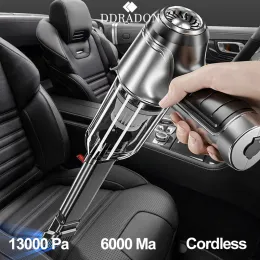 Kutular 9000PA Kablosuz Araç Vakum Süpürge Fırçasız Motorlu Handheld Otomatik Kablosuz Mini Taşınabilir Vakum Süpürge Otomobil Evcil Hayvan Temizleme