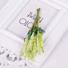 Blommor mini datorer/lot pe 20 konstgjord lavendel för bröllop hem dekoration diy hantverk gåva brud krans scrapbooking falsk blomma