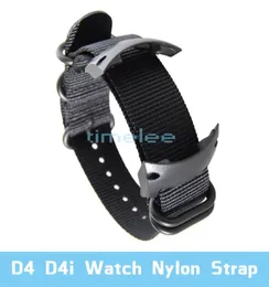 For D4 D4i Dive Computer Watch Nylon Strap ABS AdaptersScrewbars Bands4160005