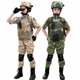 Kinder für Erwachsene Camoue Tactical T-Shirt Anzug Outdoor Wanderbergsteigere Cam Adventure Combat Training Clothing Top M2VL#