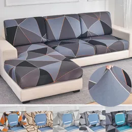 Sandalye Streç baskılı kanepe koltuğu yastık kapağı Backrest koruyucusu kanepe l şekli chaselong slipcovers