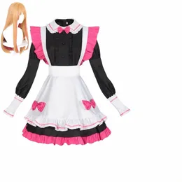 Anime Oshi No Ko Nuovi costumi Cosplay Ruby Hoshino Costume cosplay Cameriera Vestito Ruby Casual Dr Cos Outfit Regali di compleanno S45f #