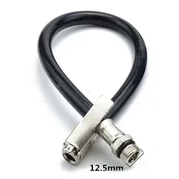 Upgrade Other Interior Accessories Car Air Rubber Hose Copper Lock Clip Chuck Tire Inflator Self-Locking Chuck Air Compressor Tyre Hose For Car Motorcycle Bicycle