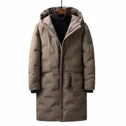 Doudoune Lgue Homme Pufferjacken für Herren Winter Warm wasserabweisend winddicht verdicken LG Parkas Mantel mit Kapuzenjacke s6Gd #