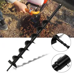 gereedschap 40mm * 800mm Earth Auger Drill Bit Double or Single Blade Fence Borer For Petrol Post Hole Digger Masonry Drilling Power Tools