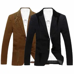 stylish Casual Blazer Streetwear Lapel Male Ctrast Color Pockets Suit Jacket Suit Jacket Solid r8R2#