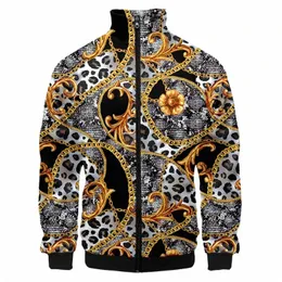 Fi leativenake Skin Leopard Gold Pattern Harajuku casual pullover 3d print zipper hoodie sweatshirt crowd stack