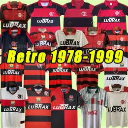 Flamengo Versione retrò Maglie da calcio Flamenco ADRIANO JOSIEL WILLIAMS EMERSON KLEBERSON Maglia da calcio Uniforme 95 96 98 99 1972 1980 1987 1990 1994 1993 1995 96 99