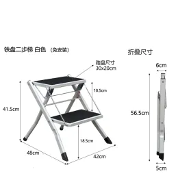 greeedschap折りたたみステップスツール多機能家庭用ステップスツール靴のスツールフットスツールバスルームハンドウォッシングスツールキッチンカビ