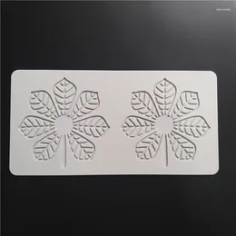 Stampi da forno MomPea GX339 Stampo in pizzo a forma di fiore Stampo in silicone Decorazione torta Fondente Stampo 3D Commestibile