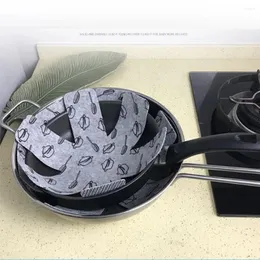Maty stołowe Kuchnia Non Stick Pot Dna Feel Ochronne PAD Zapobiegaj Mat Ochrantowi przeciw drapieniu powierzchnie naczyń kuchennych Oddzielenie