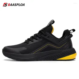 أحذية غير رسمية Baasploa Men Fashion Sports Mesh Mostging Groadging Walking Male Sneaker Athletic Lightweight Running