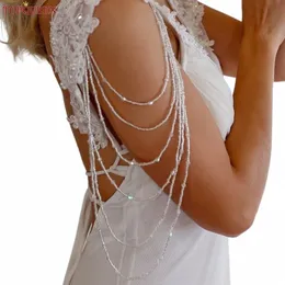 Topqueen Crystal Tassel Bridal Counter Accories Accories Body Jewelry Arm Decorati Women Shawl SG51 H9CF#