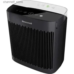 أجهزة تنقية الهواء Dutrieux تنقية الهواء مع مؤشر جودة الهواء الأسود - حرائق الهشيم/الدخان Granite Pet Pets و Dusty240329