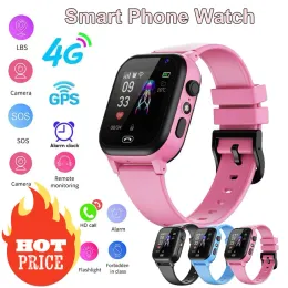 Nuovo Kids 4G Smart Watch SOS GPS Video Video Call WiFi SIM SIM per bambini Smartwatch Camera Waterproof Watch for Boys Girls