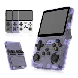 Szybka wysyłka 20000 gier R36S Retro Handheld Console 3,5 -calowe IPS ekran Linux System przenośny mini wideo Emulator gier 64 GB