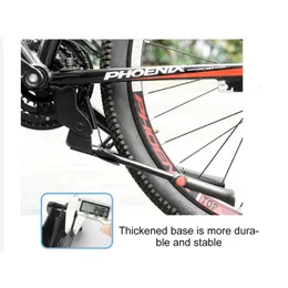 Gruppi di bici regolabili doppi cavalletti a doppio cavalletto a doppio cavalletto Supporto in acciaio in acciaio Kick Stands 230612 Dropse Delivery Sports Outdoors cy Dhfzk