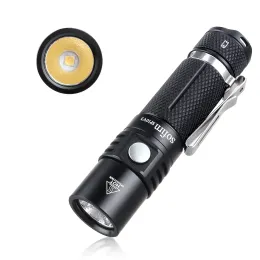 SofIRN-SP10 V3.0 mini LED-ficklampa 14500 AA Pocket Light Torch LH351D 90 High Cri 5000K 1000lm Max Waterproof Mini Torch