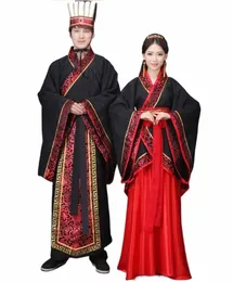 Новая сценическая одежда Ханфу, традиционный танец, китайский костюм, женский костюм Ханфу, китайский танец s R9CV #