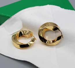 2024 Luxury quality charm simple design round shape drop earring in two colors plated have stamp box PS3329B