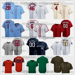 Stitched 2024 Baseball Jerseys Brandon 35 Crawford Sonny 54 Gray Ryan 64 Fernandez Giovanny 65 Gallegos Kyle 44 Gibson 56 Helsley 47 King 27 Kittredge 66 Kloffenstein