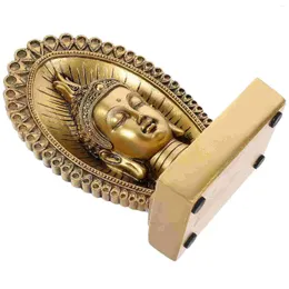 Portacandele Candeliere Supporto decorativo Artigianato in resina antica Articoli per la casa Statua di Buddha Tealight Contenitore per buddismo