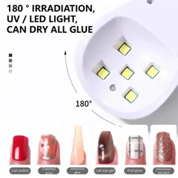 Nowy 2024 Manicure Handheld Lampa fototerapii Przenośna ładowna manicure lampa LCD Suszarka czasowa - dla mini manicure lampa LCD - - -