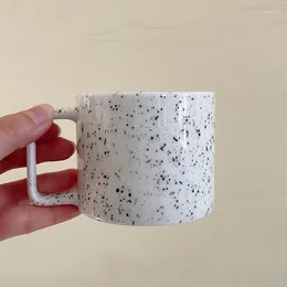 Tazze Ins Splash Ink Wave Dot Cup Tazza da caffè in ceramica Tazze da tè al latte