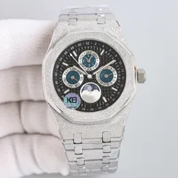 Moon Faz İzle Otomatik Mekanik Erkek Tasarımcı Saatler 41mm Safir Kadın Bilek saati Montre de Luxe