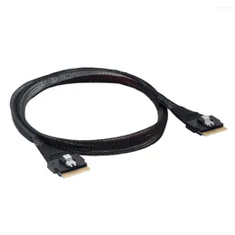 Kable komputerowe SFF-8654 do 8654-SFF PCI-E Ultraport Slimline SAS 4.0 8i 74Pin Service Connection Kabel