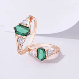Кольца кластера DIMINGKE, кольцо с зеленым агатом и драгоценным камнем для женщин, S925, посеребренное, ювелирное изделие высокого качества, подарок для женщин, мам