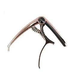 Acoustic Electric 6-String Guitar Capo Tuner String Pin Puller Full Metal Plated Powerful Spring Smart Looking