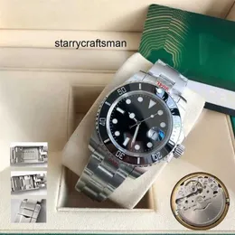 Luksusowy zegarek RLX Clean Mechanical Watch Factory Watch Automatyczne zegarek klasyczny styl 42 mm pełny stal nierdzewna atm wodoodporne Sapphire Watch ze zegarem