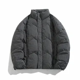 Piumino Solido Inverno Cott Cappotto da uomo Nuovo Cerniera Parka Cappotto Uomo Abbigliamento Lg Manica Giacca da uomo Cappotto Outdoor Vendita di marca X7En #