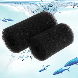 5 PCs Schwamm Aquariumfilterschutzabdeckung für Fischtankeinlass -Teichschwarzschaum