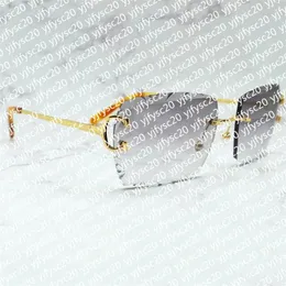 Óculos de sol diamante corte óculos de sol homens e mulheres elegante fio designer de luxo carter óculos de sol óculos de condução ao ar livre proteger óculos quadrados óculos de sol h8