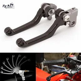 Pivot Dirt Pit Bike Brake Clutch Levers For YZ 65 80 82 125 250 250F 450F 426F 125X 250X 250FX 450FX WR250F WR450F 240318