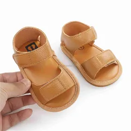 Sandaler Summer Baby Shoes Infant Boy Girl Sandaler Breattable Soft Soled Hollow Design Sandal Toddlers First Walkers Shoe Sandales BB 240329