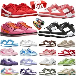 with Box Running casual Shoes Low Brown Triple Pink Grey Fog Neutral Olive Sanddrit Lobster Valentine's Day Arg Walking Jogging Sneakers Size 36-46