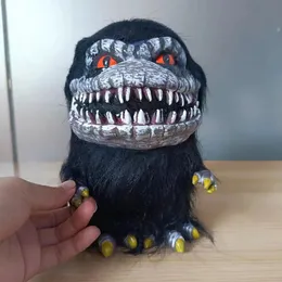 Halloween recheado bichos prop assustador boneca goth plushie bonito criativo chita animal monstro brinquedos figura ornamento casa goth presente 240307